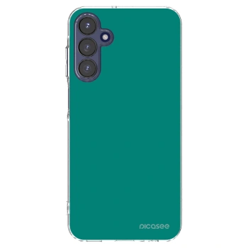 Picasee silikonska prozirna maskica za Samsung Galaxy A15 A155F 4G - Emerald Mist