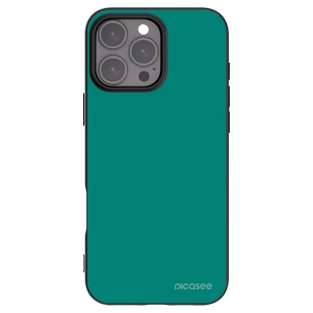 Picasee crna silikonska maskica za Apple iPhone 16 Pro Max - Emerald Mist
