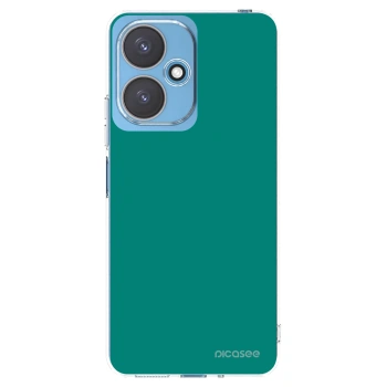 Picasee silikonska prozirna maskica za Xiaomi Redmi 13C 5G - Emerald Mist