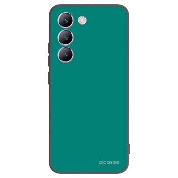 Picasee crna silikonska maskica za Vivo V40 SE 5G - Emerald Mist