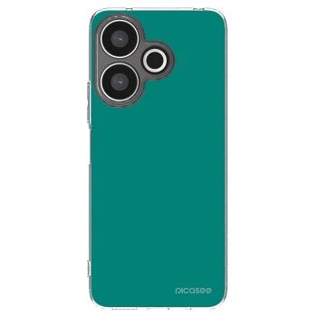 Picasee silikonska prozirna maskica za Xiaomi Redmi 13 4G - Emerald Mist