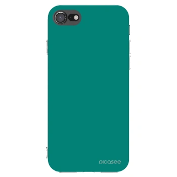 Picasee silikonska prozirna maskica za Apple iPhone 7 - Emerald Mist