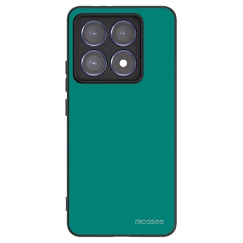 Picasee crna silikonska maskica za Xiaomi 14T Pro - Emerald Mist