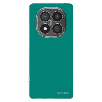 Picasee silikonska prozirna maskica za Xiaomi Redmi Note 14 Pro+ 5G - Emerald Mist