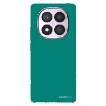 Picasee silikonska prozirna maskica za Xiaomi Redmi Note 14 Pro 5G - Emerald Mist