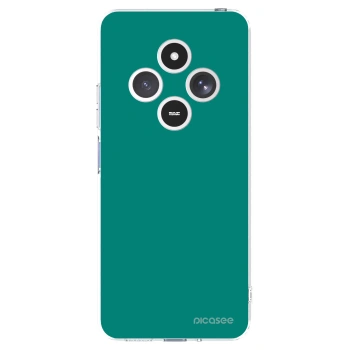 Picasee silikonska prozirna maskica za Xiaomi Redmi 14C - Emerald Mist