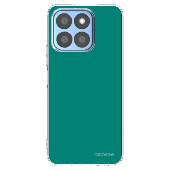 Picasee silikonska prozirna maskica za Honor X8c - Emerald Mist