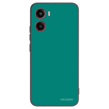 Picasee crna silikonska maskica za Motorola Moto G05 - Emerald Mist