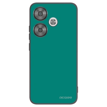 Picasee crna silikonska maskica za Xiaomi Poco F6 - Emerald Mist