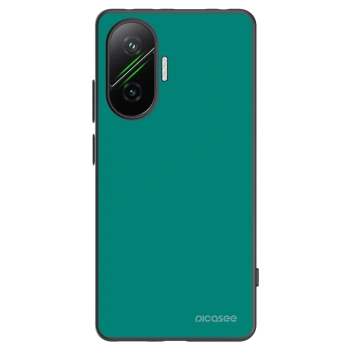 Picasee crna silikonska maskica za Xiaomi Poco F7 Pro 5G - Emerald Mist