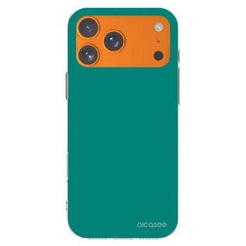 Picasee silikonska prozirna maskica za Apple iPhone 17 Pro Max - Emerald Mist