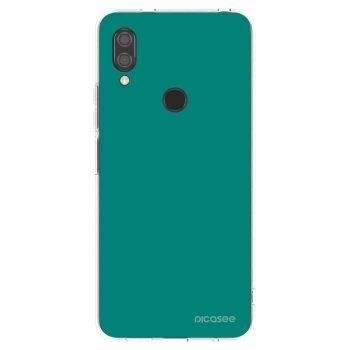Picasee silikonska prozirna maskica za Xiaomi Redmi 7 - Emerald Mist
