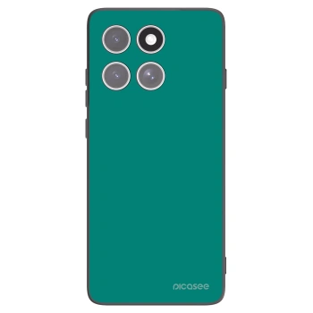 Picasee crna silikonska maskica za Motorola Edge 60 Pro - Emerald Mist