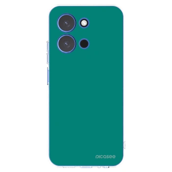 Picasee silikonska prozirna maskica za Xiaomi Redmi 15C 4G - Emerald Mist