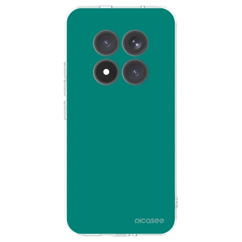 Picasee silikonska prozirna maskica za Xiaomi Redmi Note 15 Pro+ - Emerald Mist