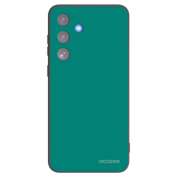 Picasee crna silikonska maskica za Samsung Galaxy S25 FE 5G - Emerald Mist