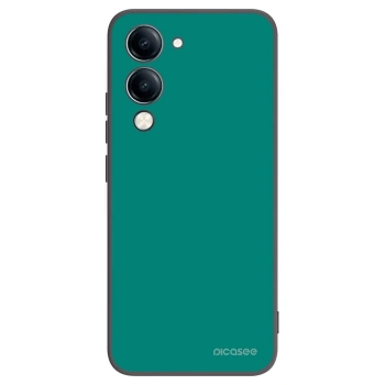 Picasee crna silikonska maskica za Vivo Y29s 5G - Emerald Mist