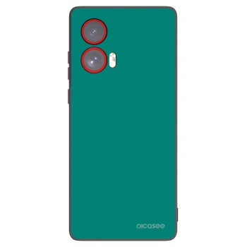 Picasee crna silikonska maskica za Motorola Edge 50 Fusion - Emerald Mist