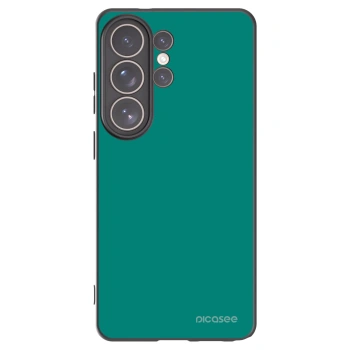 Picasee crna silikonska maskica za Samsung Galaxy S26 Ultra - Emerald Mist