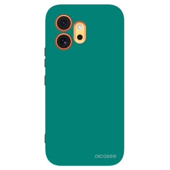 Picasee crna silikonska maskica za Honor 600 - Emerald Mist
