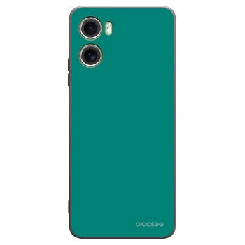 Picasee crna silikonska maskica za Motorola Moto G06 - Emerald Mist