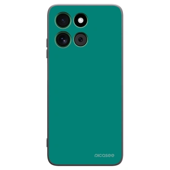 Picasee crna silikonska maskica za Motorola Moto G57 Power - Emerald Mist