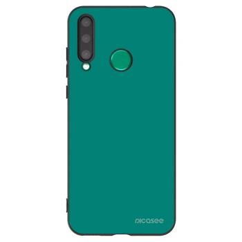 Picasee crna silikonska maskica za Honor 20 Lite - Emerald Mist