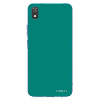 Picasee silikonska prozirna maskica za Xiaomi Redmi 7A - Emerald Mist