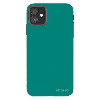 Picasee silikonska prozirna maskica za Apple iPhone 11 - Emerald Mist