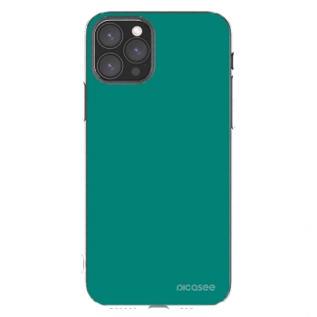 Picasee silikonska prozirna maskica za Apple iPhone 11 Pro - Emerald Mist