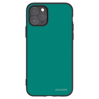 Picasee crna silikonska maskica za Apple iPhone 11 Pro - Emerald Mist