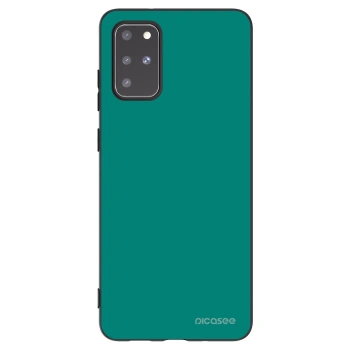 Picasee crna silikonska maskica za Samsung Galaxy S20+ G985F - Emerald Mist