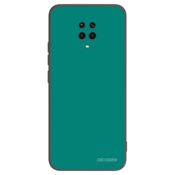 Picasee crna silikonska maskica za Xiaomi Redmi Note 9S - Emerald Mist