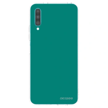 Picasee silikonska prozirna maskica za Samsung Galaxy A30s A307F - Emerald Mist