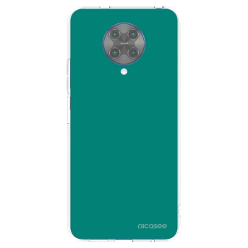Picasee silikonska prozirna maskica za Xiaomi Poco F2 Pro - Emerald Mist