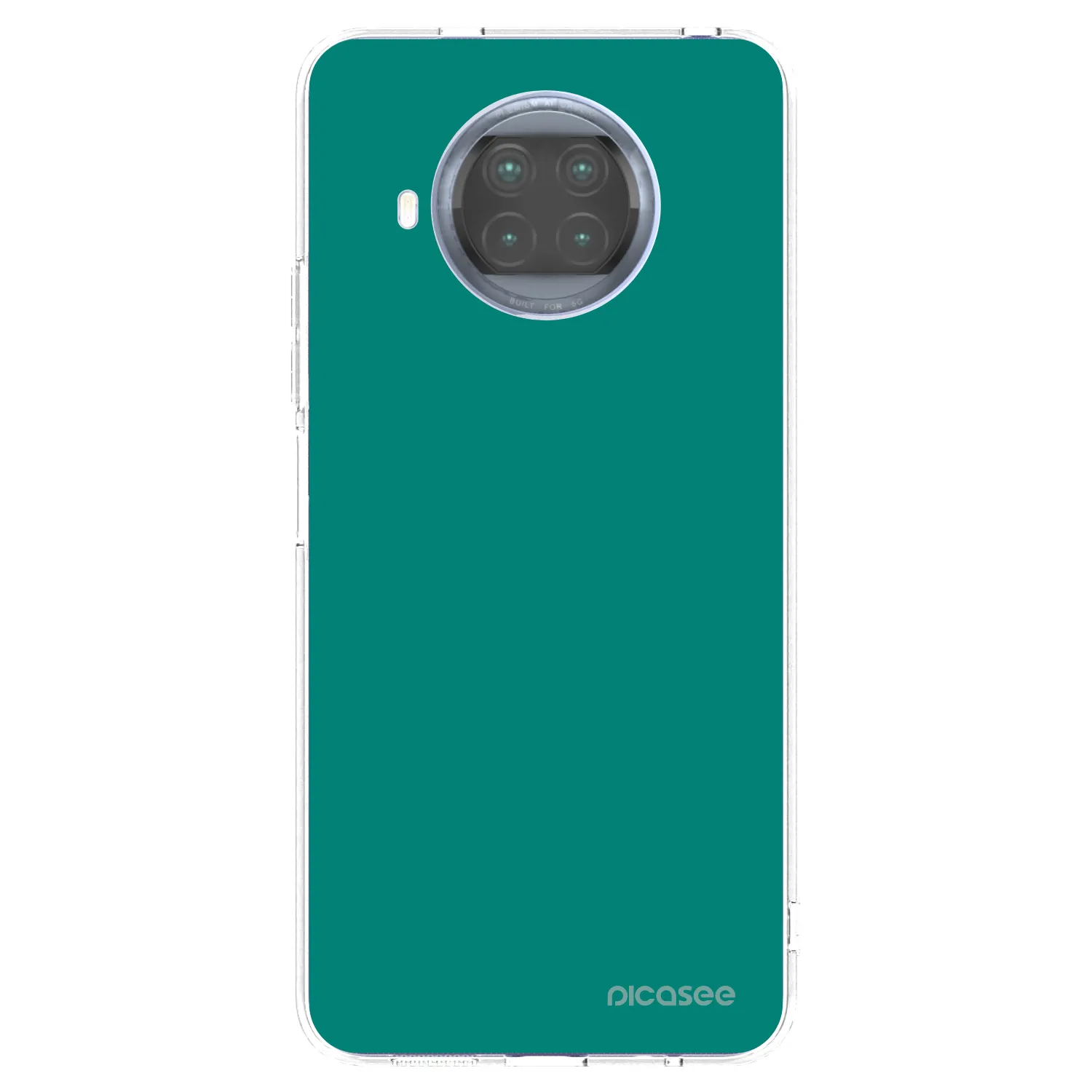 Picasee silikonska prozirna maskica za Xiaomi Mi 10T Lite - Emerald Mist