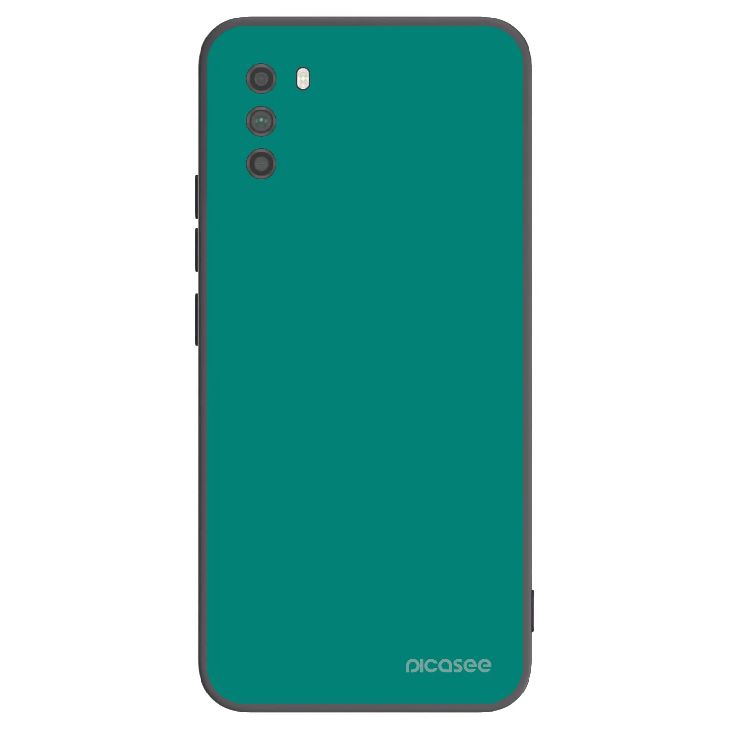 Picasee crna silikonska maskica za Xiaomi Poco M3 - Emerald Mist