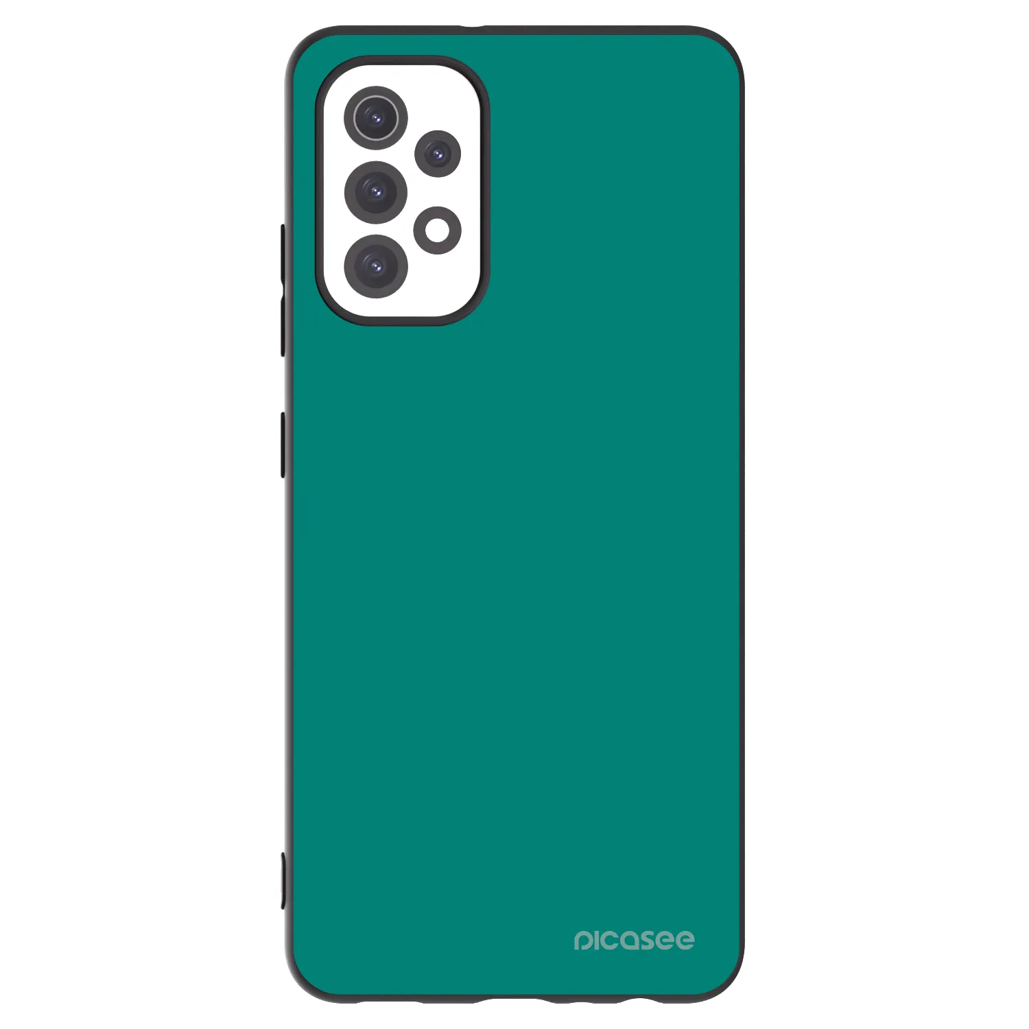 Picasee crna silikonska maskica za Samsung Galaxy A32 5G A326B - Emerald Mist