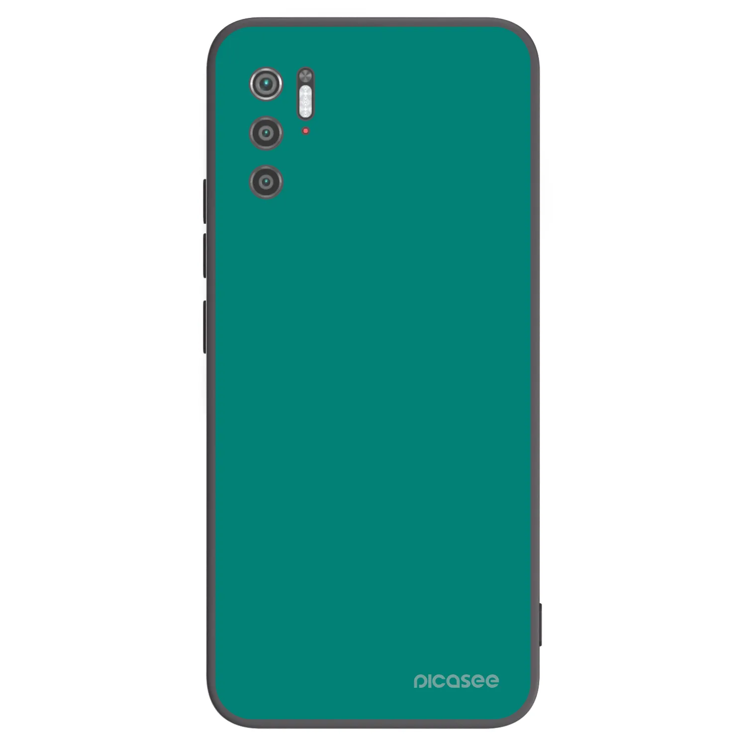 Picasee crna silikonska maskica za Xiaomi Poco M3 Pro 5G - Emerald Mist