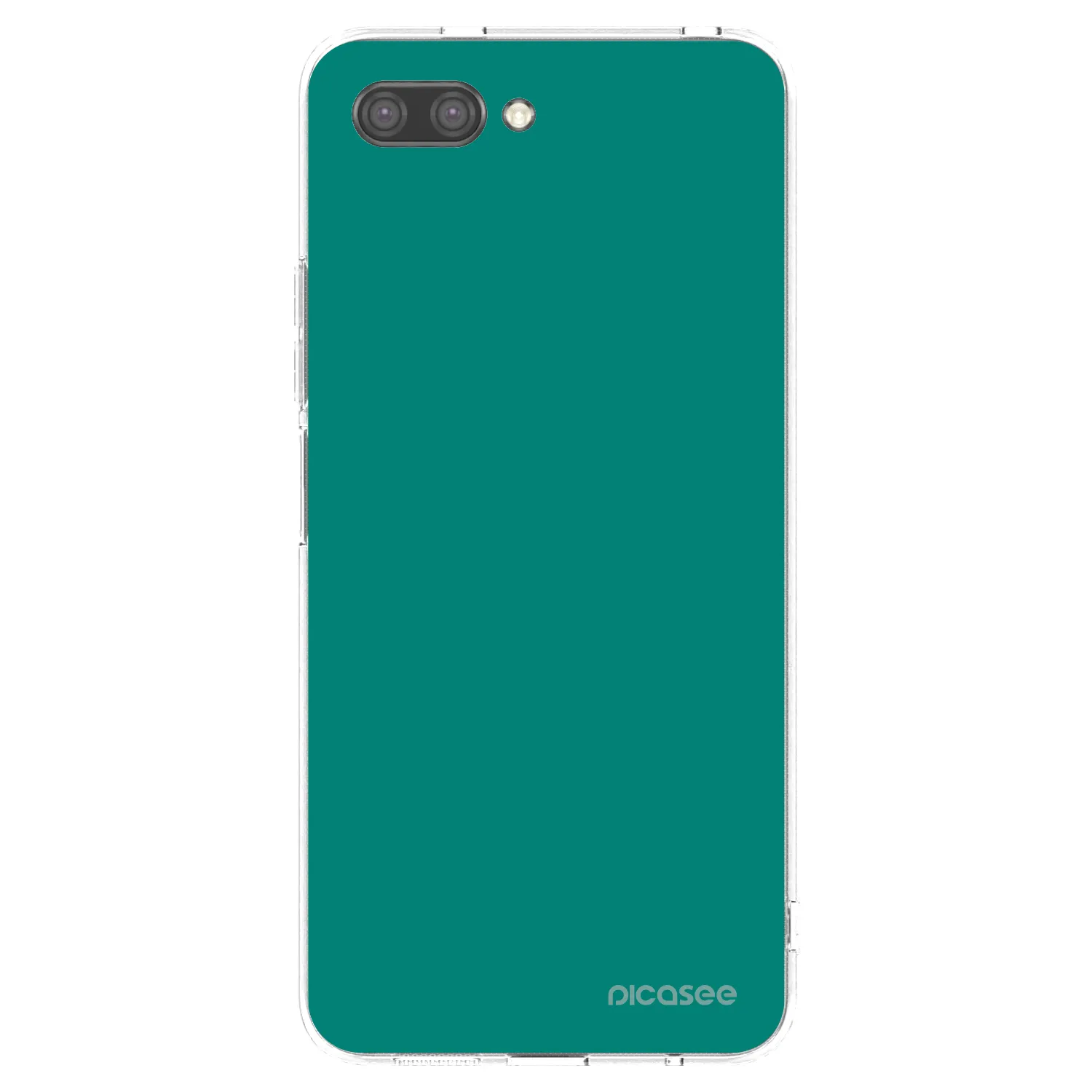 Picasee silikonska prozirna maskica za Honor 10 - Emerald Mist