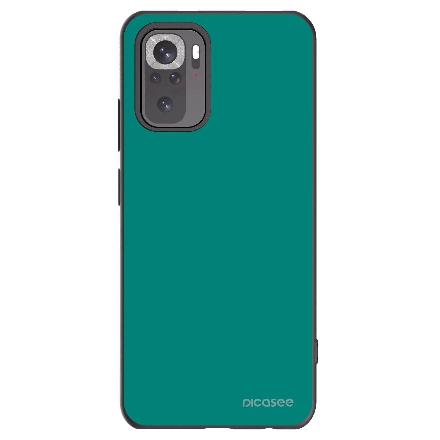 Picasee crna silikonska maskica za Xiaomi Redmi Note 11S 4G - Emerald Mist