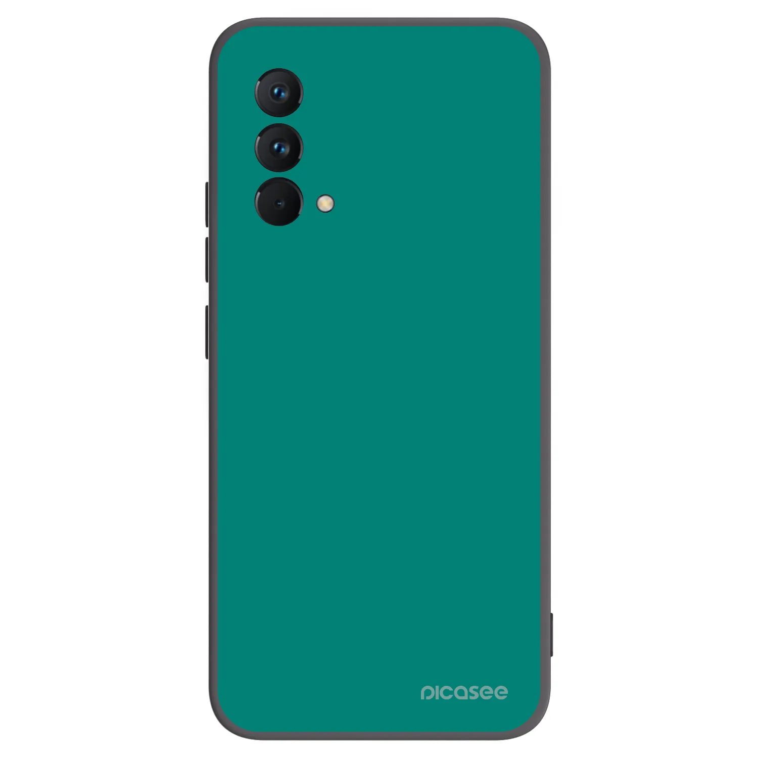Picasee crna silikonska maskica za Realme GT Master Edition 5G - Emerald Mist