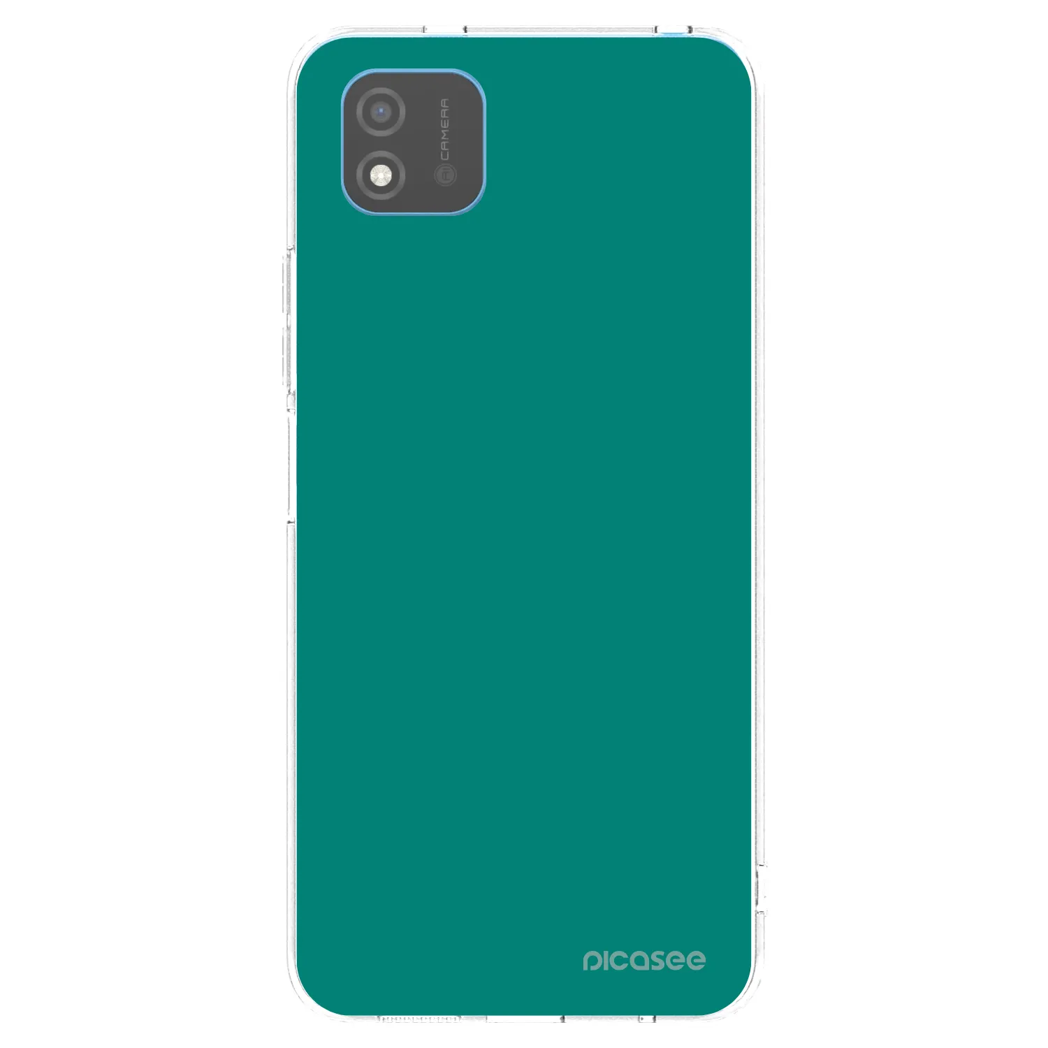 Picasee silikonska prozirna maskica za Realme C11 (2021) - Emerald Mist