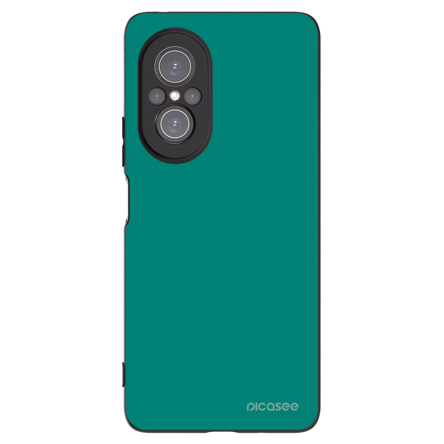 Picasee crna silikonska maskica za Huawei Nova 9 SE - Emerald Mist