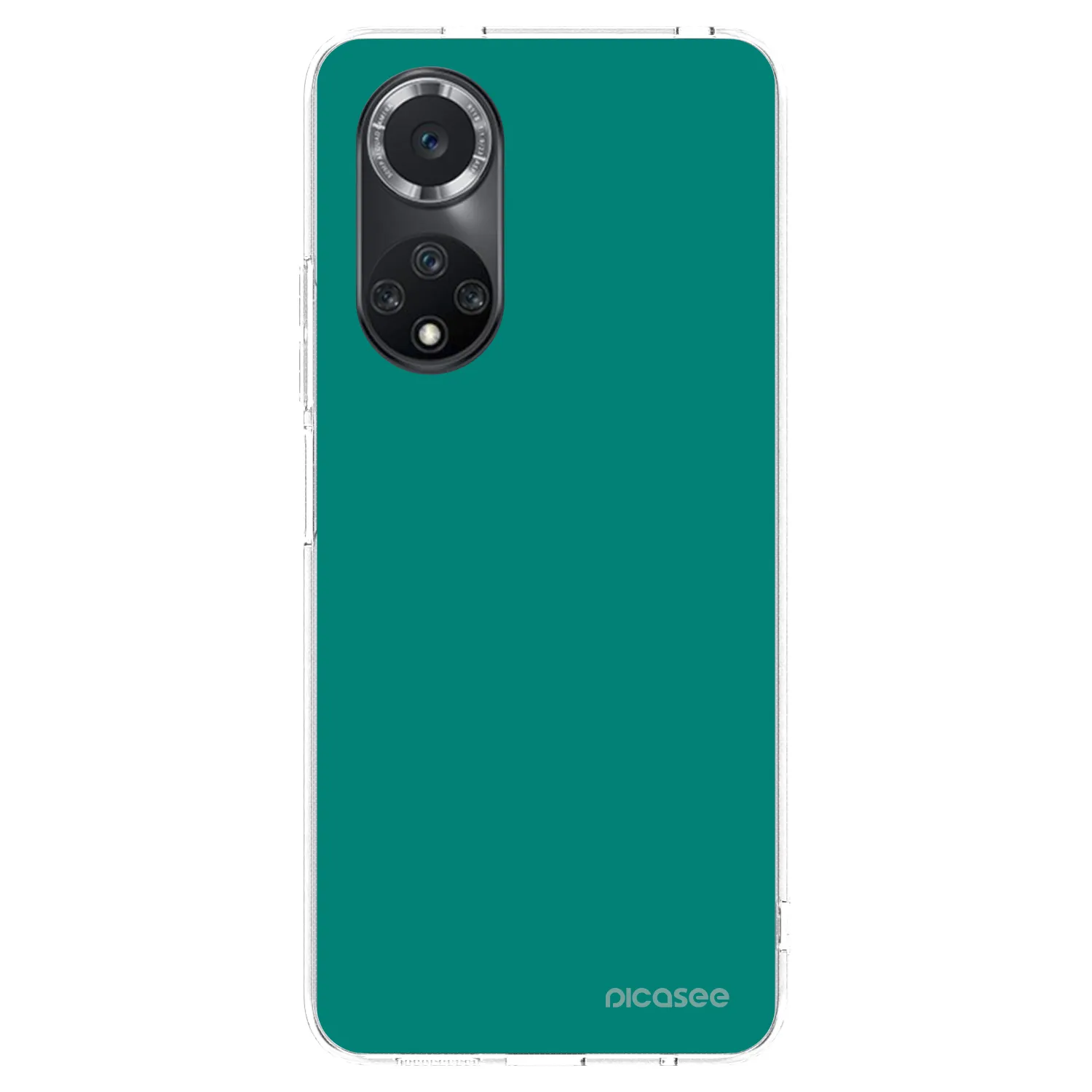 Picasee silikonska prozirna maskica za Huawei Nova 9 SE - Emerald Mist