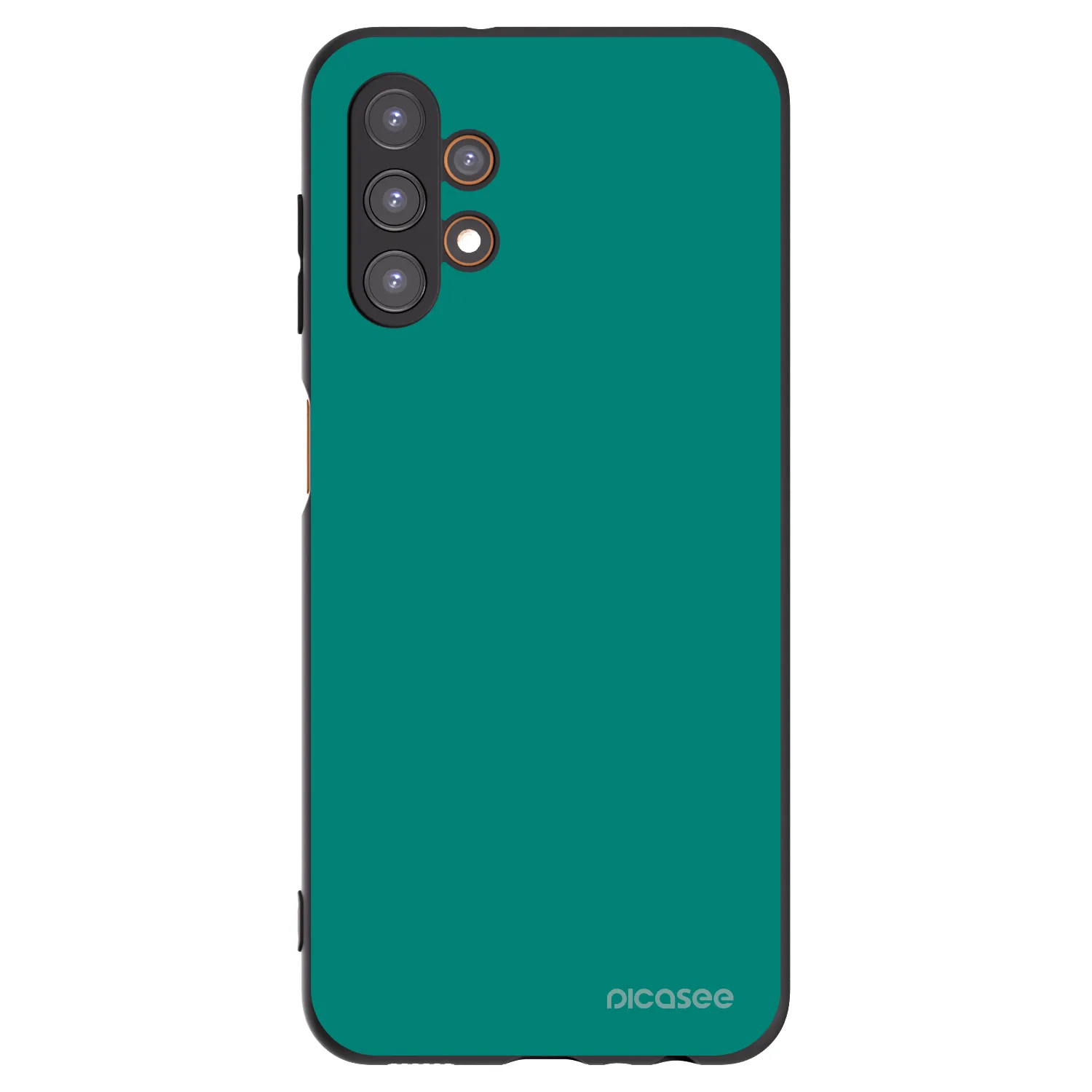 Picasee crna silikonska maskica za Samsung Galaxy A13 4G A135 - Emerald Mist
