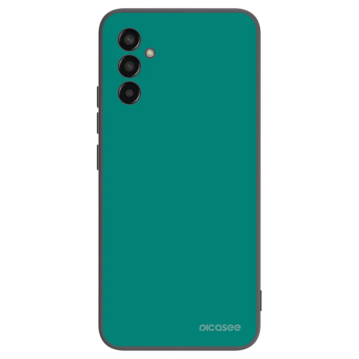 Picasee crna silikonska maskica za Samsung Galaxy M13 M135F - Emerald Mist