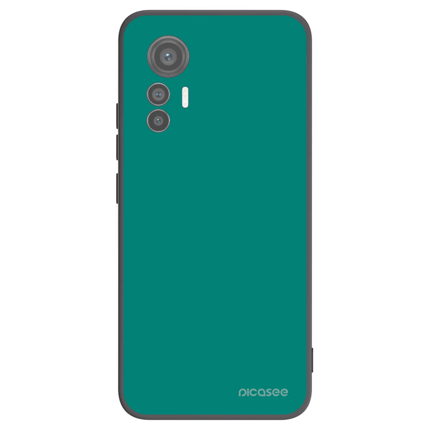 Picasee crna silikonska maskica za Xiaomi 12 Lite - Emerald Mist