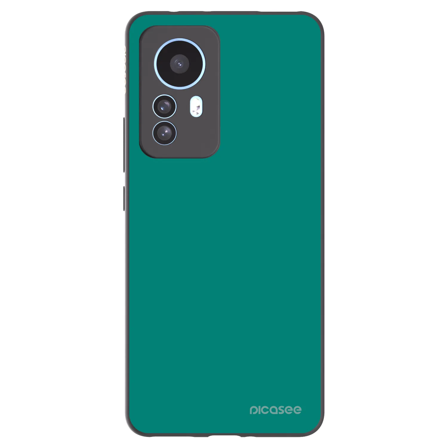 Picasee crna silikonska maskica za Xiaomi 12T Pro - Emerald Mist