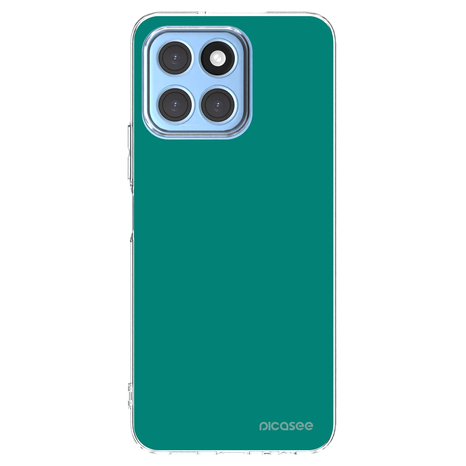 Picasee silikonska prozirna maskica za Honor X6 - Emerald Mist
